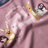 Футболка для девочек Land Rover Girls Graphic T-shirt, Duski Pink, артикул LDTC572PUP