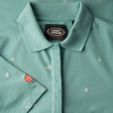 Женская рубашка-поло Land Rover Women's Embroidered Polo Shirt, Teal, артикул LCPW328BLI