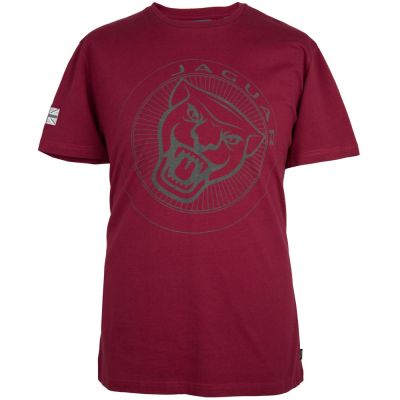 Мужская футболка Jaguar Men's Large Growler Graphic T-shirt, Red / Grey