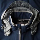 Мужская куртка с капюшоном Jaguar Men's Full Zip Softshell, Navy, артикул JDJM685NVB