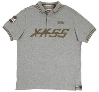 Мужская рубашка-поло Jaguar Men's Heritage XKSS Polo Shirt, Grey Marl