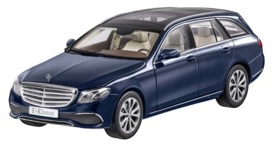 Модель Mercedes-Benz E-Class, Estate, Exclusive, Cavansite Blue, 1:18 Scale