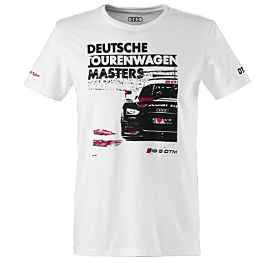 Мужская футболка Audi Sport Mens DTM Shirt, DTM, White