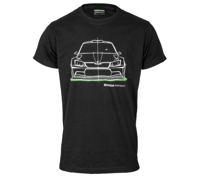 Мужская футболка Skoda T-shirt Motorsport, Men’s, Black