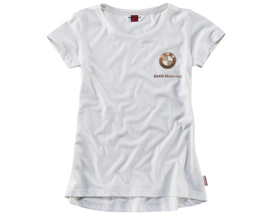Женская футболка BMW Motorrad T-Shirt Logo Ladies, White