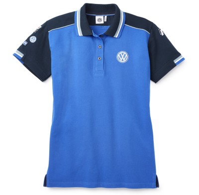 Женская рубашка-поло Volkswagen Motorsport Polo-Shirt, Ladies, Blue