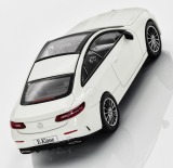 Модель Mercedes-Benz E-Class Coupé (C238), AMG Line, Scale 1:43, Designo Diamond White Bright, артикул B66960404