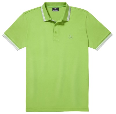 Мужская рубашка-поло Mercedes-Benz Men's Polo Shirt, Boss Green, Green