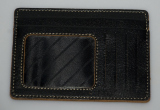 Кожаный футляр для кредитных карт Nissan Leather Credit Card Holder, Black, артикул 999HOLDER