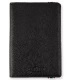 Кожаная обложка для паспорта Jaguar Heritage Passport Holder, Black Leather, артикул JDLG711BKA
