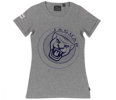 Женская футболка Jaguar Women's Growler Graphic T-Shirt, Grey Marl