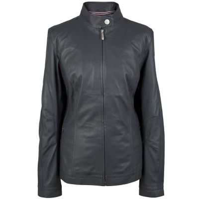Женская кожаная куртка Jaguar Women's Heritage Leather Jacket, Grey