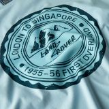 Мужская футболка Land Rover Men's Travel Stamp Graphic T-Shirt, Light Blue, артикул LBTM165BLB