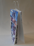 Бумажный подарочный пакет BMW Motorrad Paper Comic Bag, Size S, артикул 81852450533