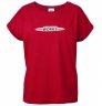 Женская футболка MINI JCW Logo T-Shirt Women’s, Chili Red