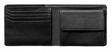 Мужской кожаный кошелек Audi Sport Men's Mini Wallet Leather, Black, артикул 3141700800