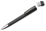 Шариковая ручка-флешка Audi Quattro Ballpoint Pen with USB Stick, артикул 3221500600