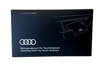 Чистящая салфетка для экранов и глянцевых поверхностей Audi Cleaning Cloth