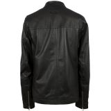 Мужская кожаная куртка Jaguar Men's Heritage Leather Jacket, Black Nappa, артикул JDLM694BKB