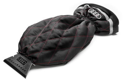 Cкребок с перчаткой Audi Ice Scraper with Glove, Red/Black