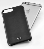Кожаный чехол для iPhone 7/8 Plus Mercedes-Benz Cover for iPhone®, Black, артикул B66954139