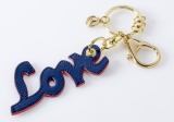 Брелок Mercedes Love Key ring, Blue / Red, артикул B66953619