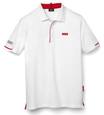 Мужская рубашка-поло Audi Sport Poloshirt, Men's, White