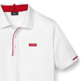Мужская рубашка-поло Audi Sport Poloshirt, Men's, White, артикул 3131603002