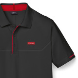 Мужская рубашка-поло Audi Sport Poloshirt, Men's, Black, артикул 3131603022