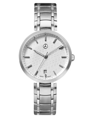 Женские наручные часы Mercedes-Benz Women’s Watch, Business Lady, Silver-coloured / White