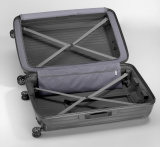 Чемодан для ручной клади Mercedes-Benz Suitcase, Lite Cube, Spinner 55, Denim Blue, by Samsonite, артикул B66958483