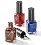 Набор лаков для ногтей Mercedes-Benz Nail Varnish, Set of 3, denim blue / jupiter red / orient brown, артикул B66954147