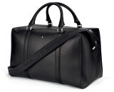 Кожаная дорожная сумка BMW Duffle Bag by Montblanc, Black, артикул 80222450911