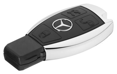 Флешка Mercedes-Benz USB Stick, Black / Silver, 16Gb
