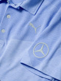 Мужская рубашка-поло Mercedes Men's Golf Polo Shirt, Blue, артикул B66450317