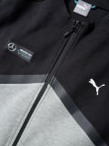 Мужская толстовка Mercedes AMG Petronas F1 Men's Sweat Jacket, Black/Grey, артикул B67995473