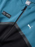 Мужская толстовка Mercedes AMG Petronas F1 Men's Sweat Jacket, Blue/Black, артикул B67995467