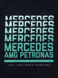 Футболка мужская Mercedes AMG Petronas Motorsport T-Shirt, Men's, Black, артикул B67996053