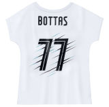 Женская футболка Mercedes AMG Petronas Women's T-shirt, Valtteri Bottas, White, артикул B67996048