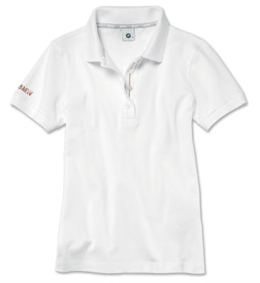 Женская рубашка-поло BMW Logo Polo Shirt, Ladies, White
