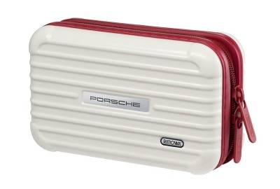Универсальный кейс-косметичка Porsche Multipurpose Case, white/red