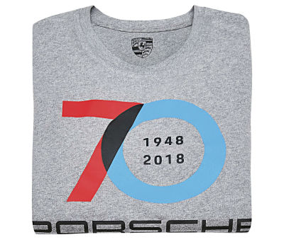 Футболка унисекс Porsche Collector's T-Shirt, 70 Years Anniversary, Unisex, Classic Collection