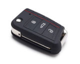 Силиконовый чехол для ключа Volkswagen GTI Key Cover, Golf 7 (MQB), Black, артикул 000087012ALGCA