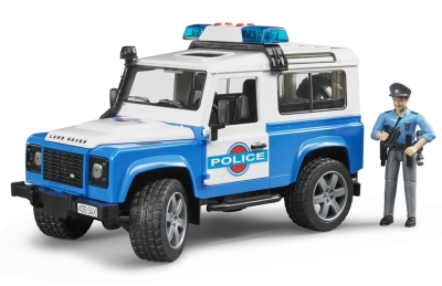 Полицейский автомобиль Land Rover Defender Police Vehicle, Blue/White