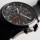 Мужской спортивный хронограф Land Rover Solar Chronograph Watch, артикул LEWM313BKA