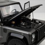 Модель автомобиля Land Rover Defender Final Edition Autobiography, Scale 1:18, Black, артикул LDDC966BKW