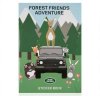 Детская книжка с наклейками Land Rover Forest Friends Sticker Book A4