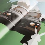 Детская книжка с наклейками Land Rover Forest Friends Sticker Book A4, артикул LDGF617NAA