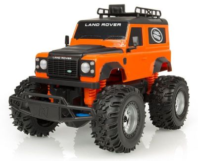 Радиоуправляемая модель Land Rover Defender 90 Remote Control, 1:16 scale, Orange/Black