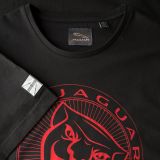 Мужская футболка Jaguar Men's Large Growler Graphic T-shirt, Black/Red, артикул JCTM029BKB